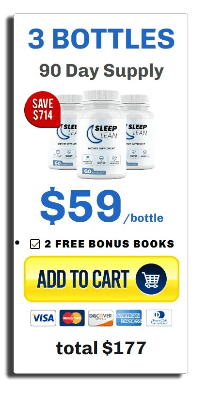 Sleep Lean 3 bottles price 